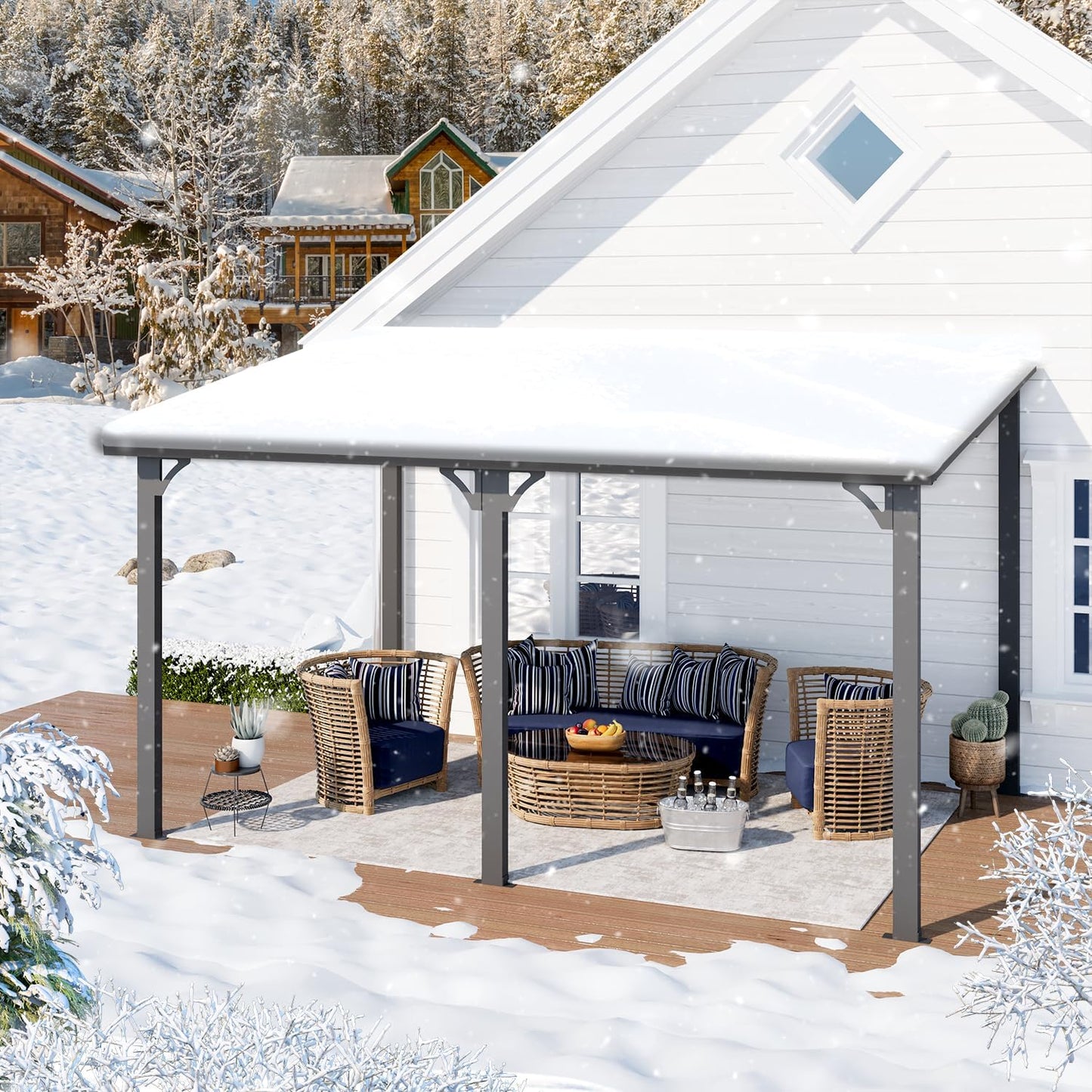 YODOLLA Heavy Duty Patio Gazebo
