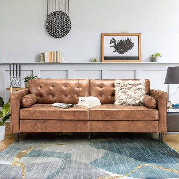 YODOLLA 84.2" 3-Seats Large Sofa Couch Couch