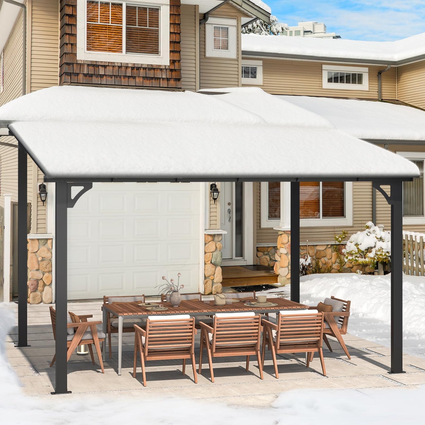 YODOLLA hardtop gazebo.