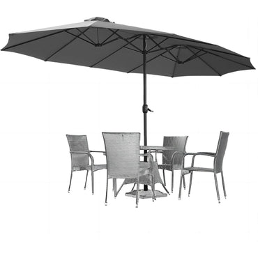 YODOLLA 15 ft patio umbrella for large spaces