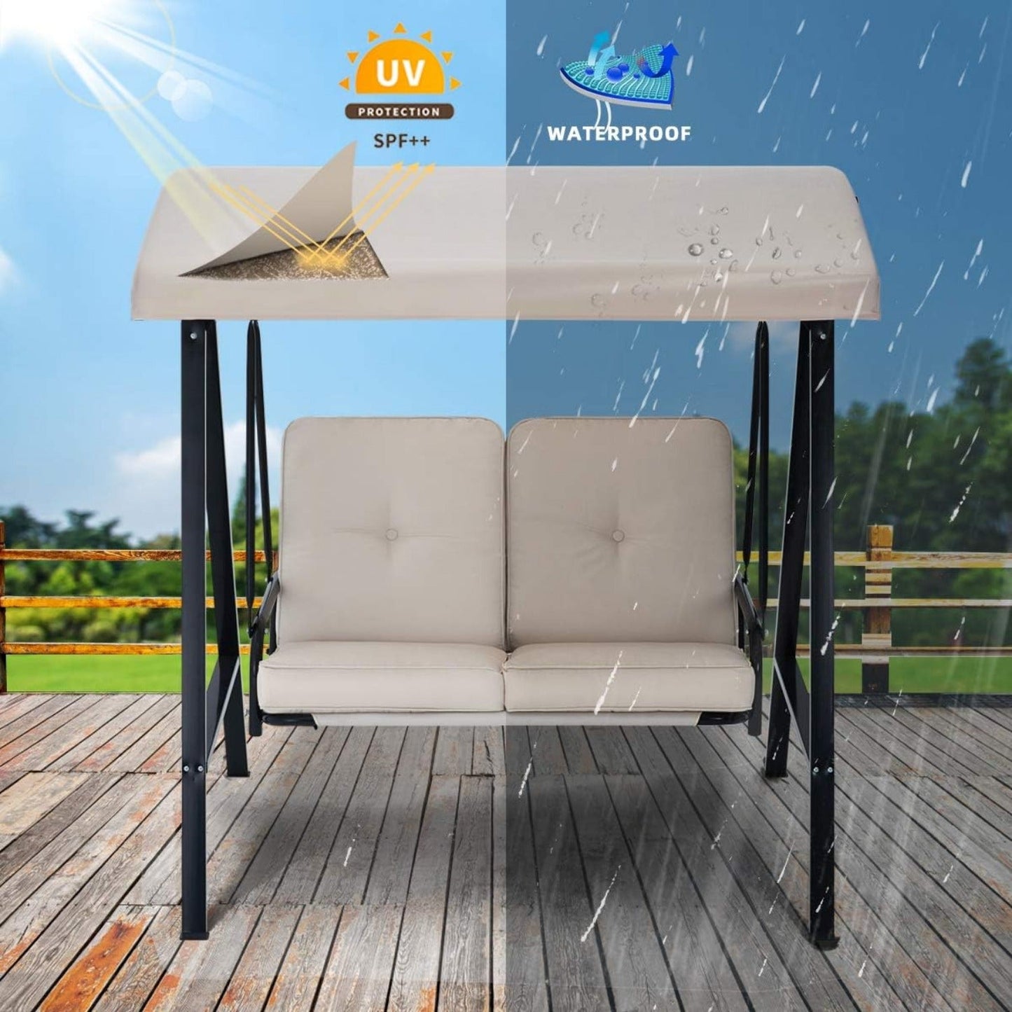 YODOLLA best patio swing