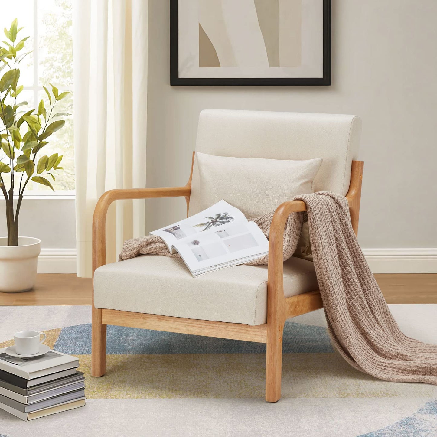 YODOLLA Accent Chair Reading Armchair