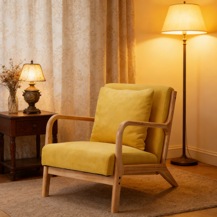 YODOLLA Accent Chair Reading Armchair