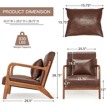 YODOLLA Accent Chair Reading Armchair