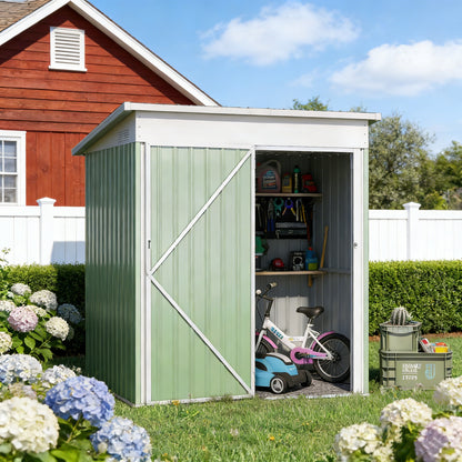 YODOLLA 5'x3' Outdoor Storage Shed