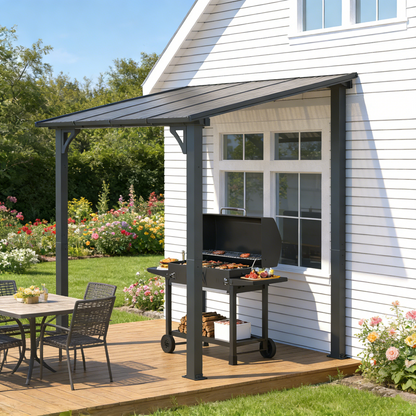 YODOLLA 8' x 5' Gazebo Outdoor Pergola