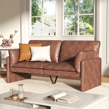 YODOLLA 68'' Modern Love Seat Sofa Couches