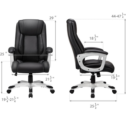 YODOLLA Office Chair Ergonomic Leather Office Chair