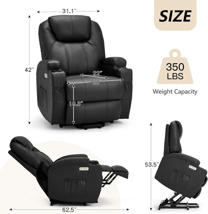 YODOLLA Power Lift Recliner Chair Electric Lift Chair Sofa
