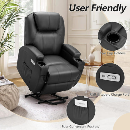 YODOLLA Power Lift Recliner Chair Electric Lift Chair Sofa
