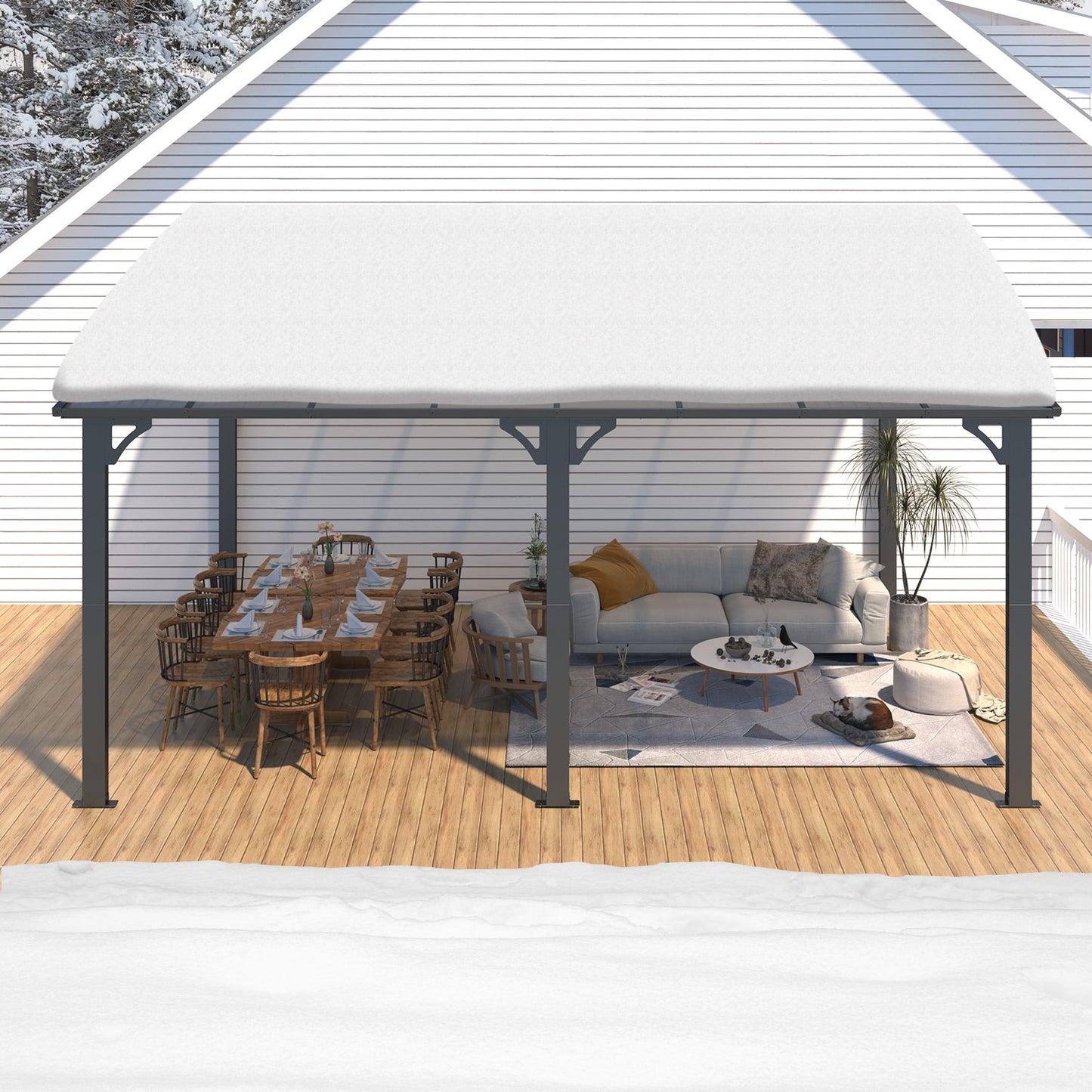 YODOLLA outdoor pergola gazebo.
