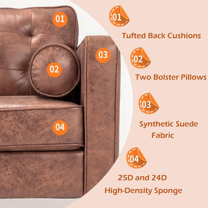 YODOLLA 84.2" 3-Seats Large Sofa Couch Couch
