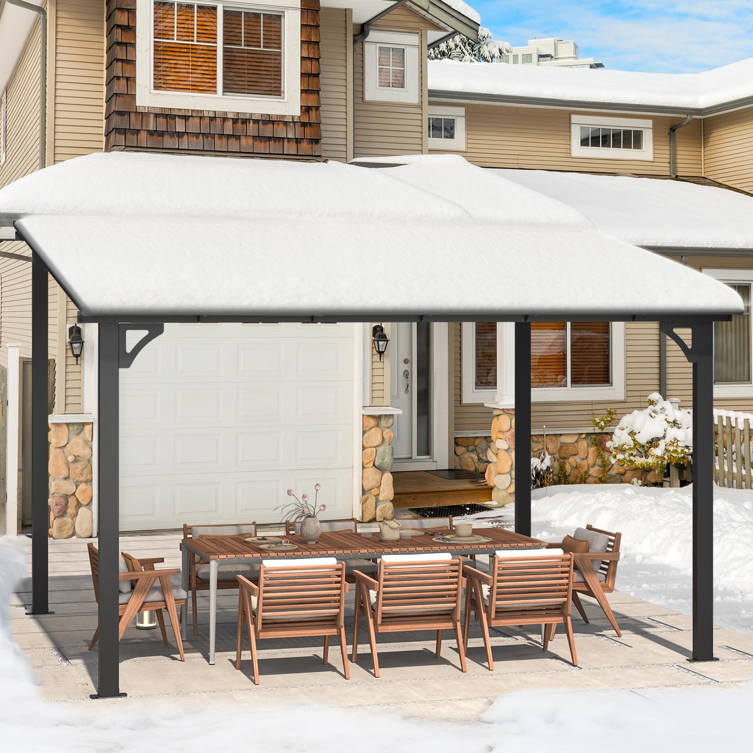 YODOLLA hardtop gazebo.
