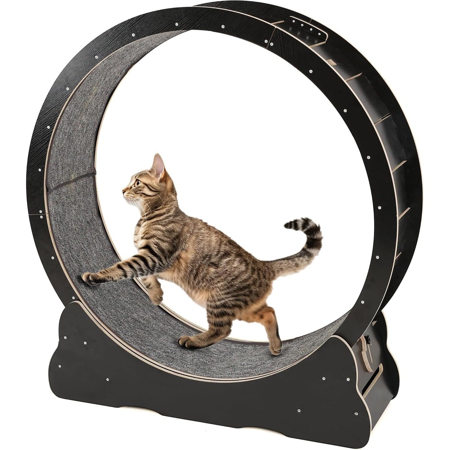 YODOLLA Cat Wheel for Indoor Cats, 46” Quiet Large Cat Treadmill