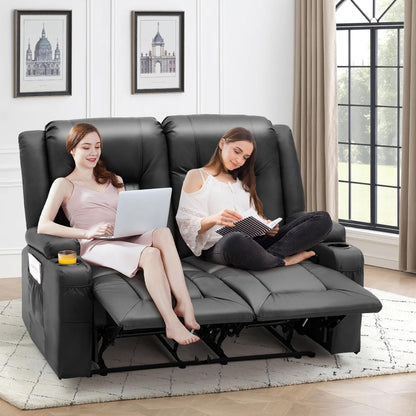 YODOLLA Double Recliner, Home Theater Seating