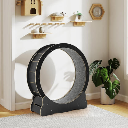 YODOLLA Cat Wheel for Indoor Cats, 46” Quiet Large Cat Treadmill