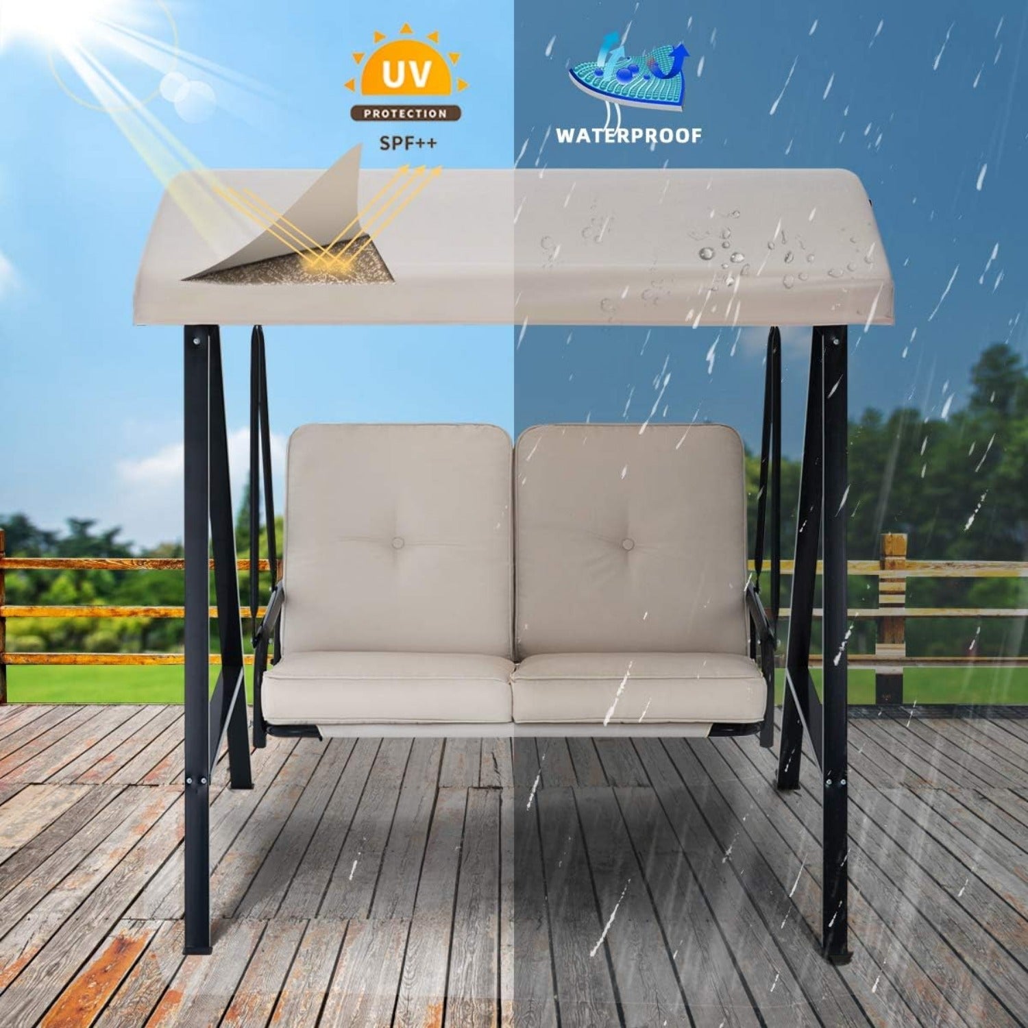 YODOLLA best patio swing