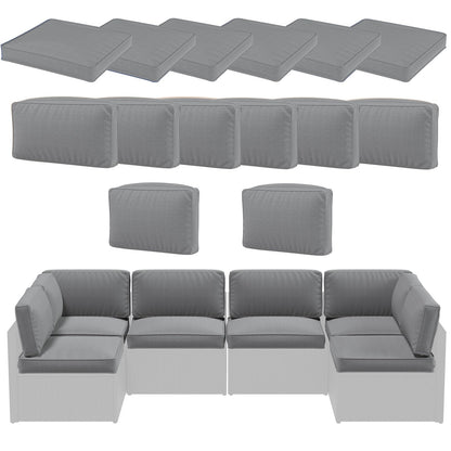 YODOLLA Outdoor Cushions for Patio Furniture 14PCS