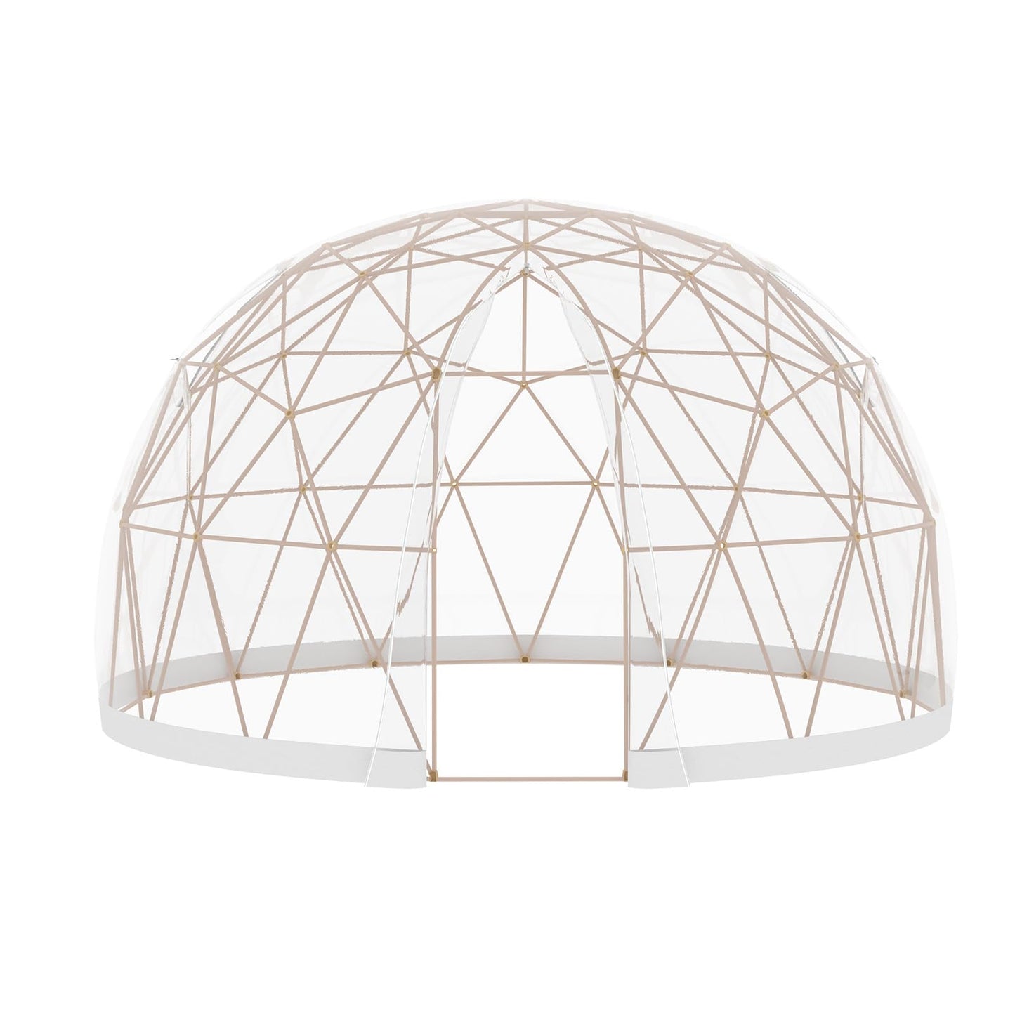 YODOLLA Igloo Tent Dome for Winter Outdoor 12x12 Clear Bubble Tent for 4–7 People