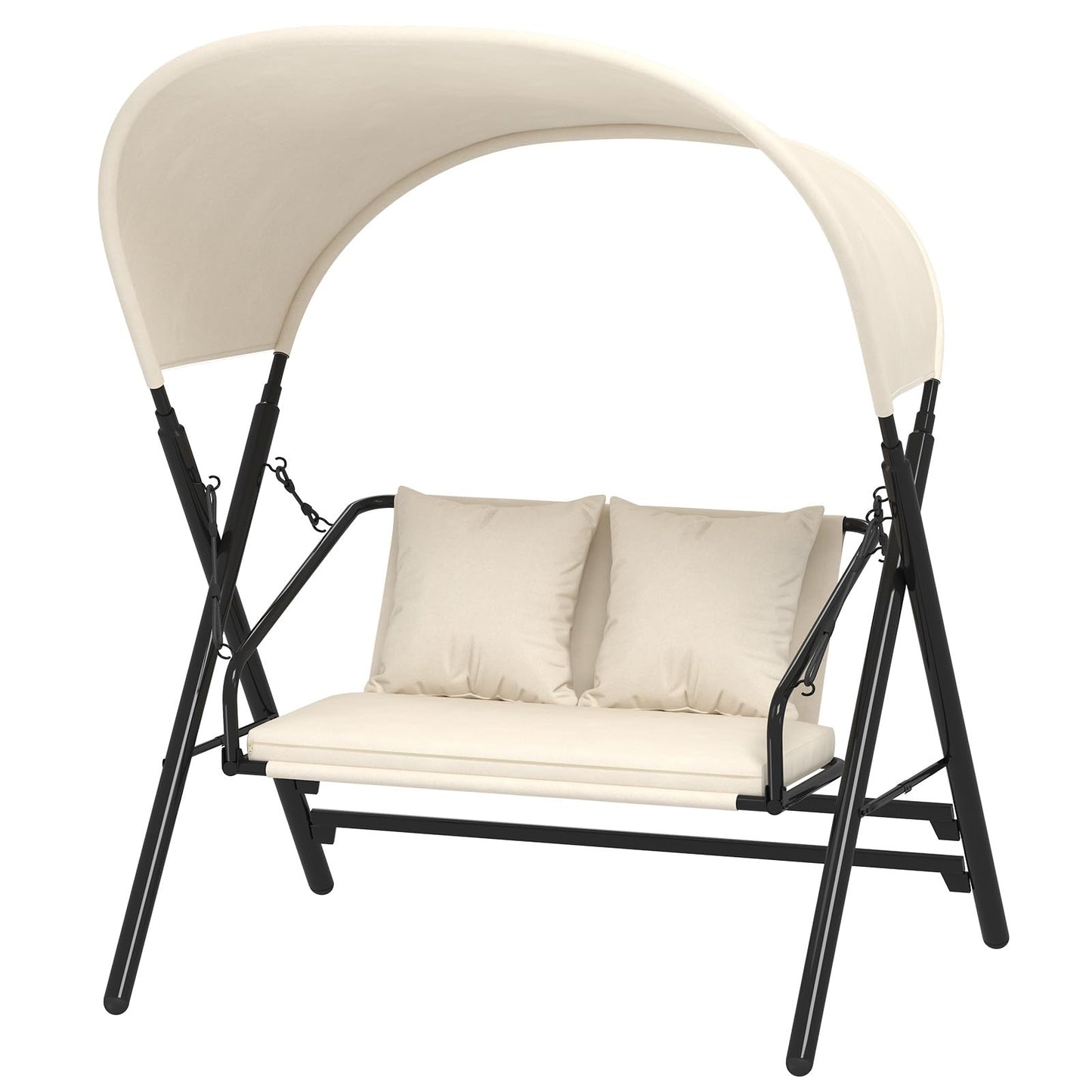 YODOLLA Outdoor Porch Swings 600LBS 2 Seat Patio Swings